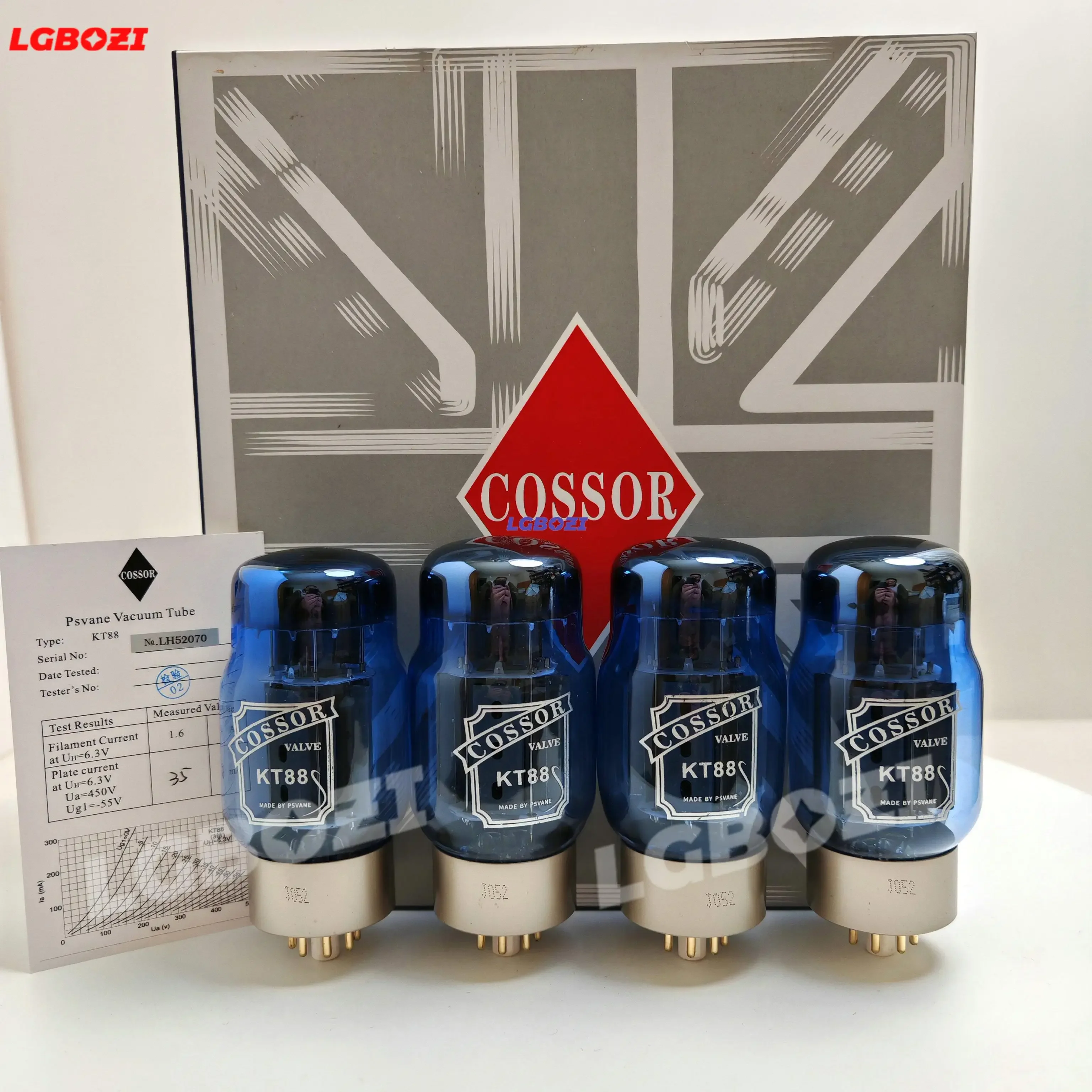 Diy Electronics Audio - PSVANE COSSOR KT88 Vacuum Tube Zastępuje