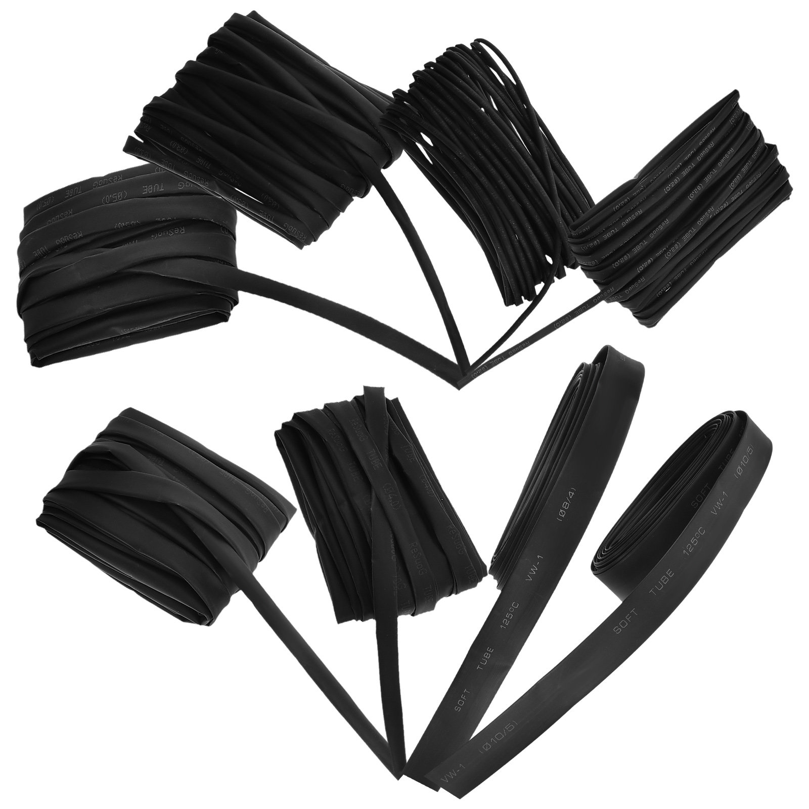 Heat Shrink Tubing - 8 szt. wytrzymałych rur termokurczliwych, przemysłowe