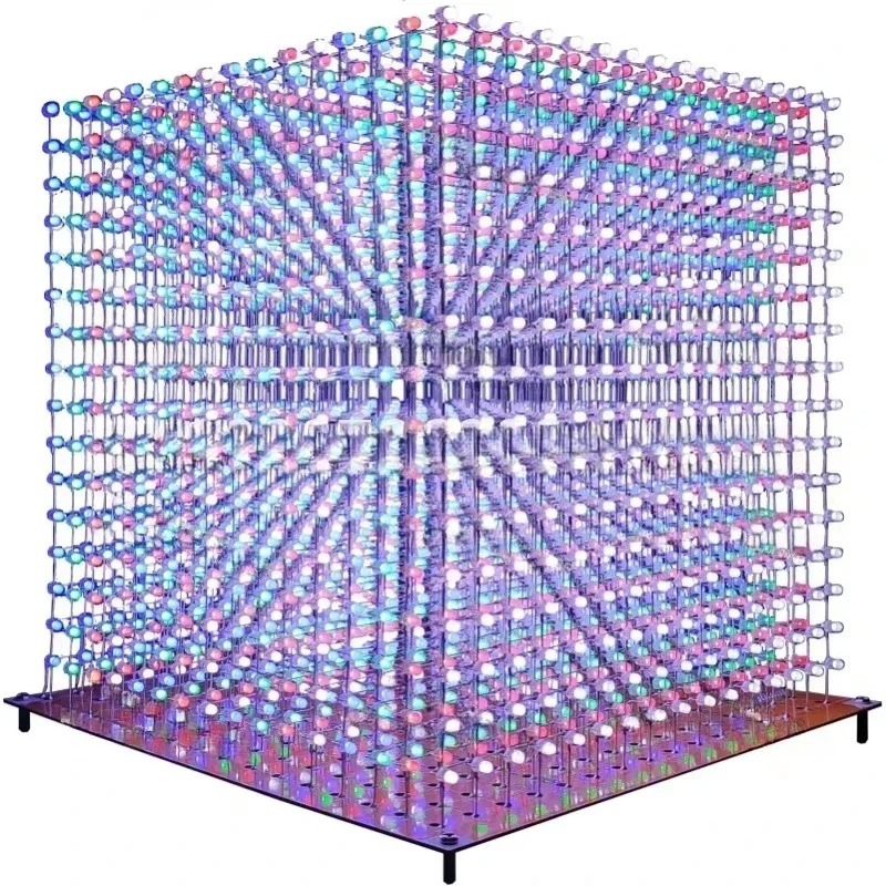 Diy With Electronics - 3 Zestaw D16mini Light Cube 16x16x16