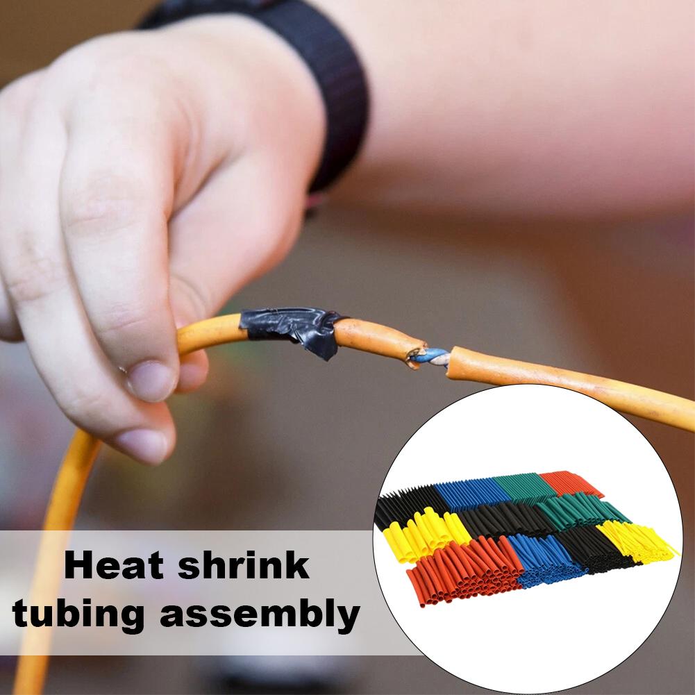 Heat Shrink Tubing - Zestaw rurek termokurczliwych do kabli, izolacja