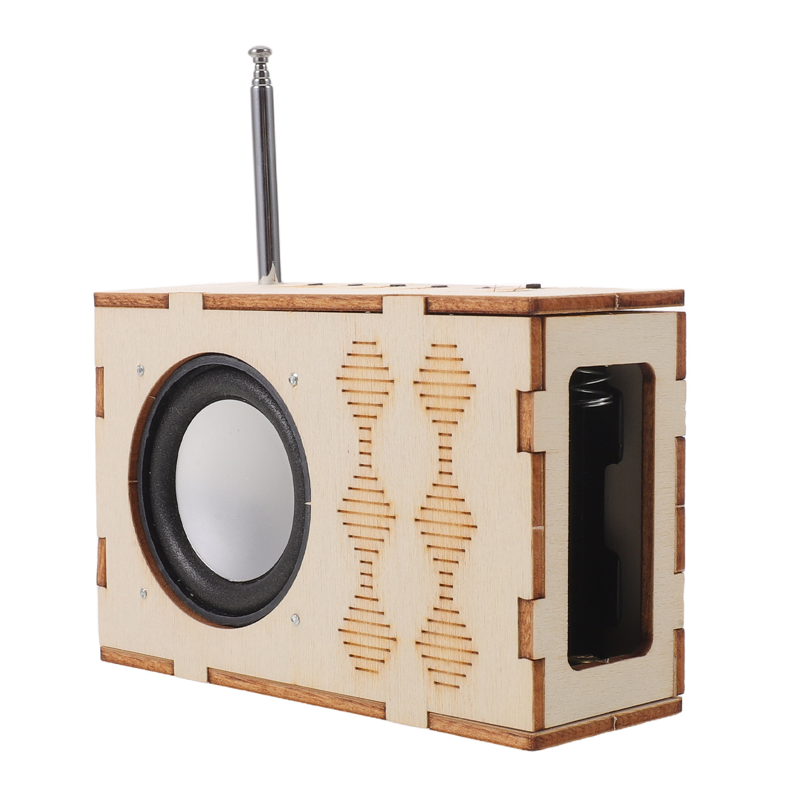 Diy Electronics Projects For Kids - Drewniany zestaw do samodzielnego montażu radia