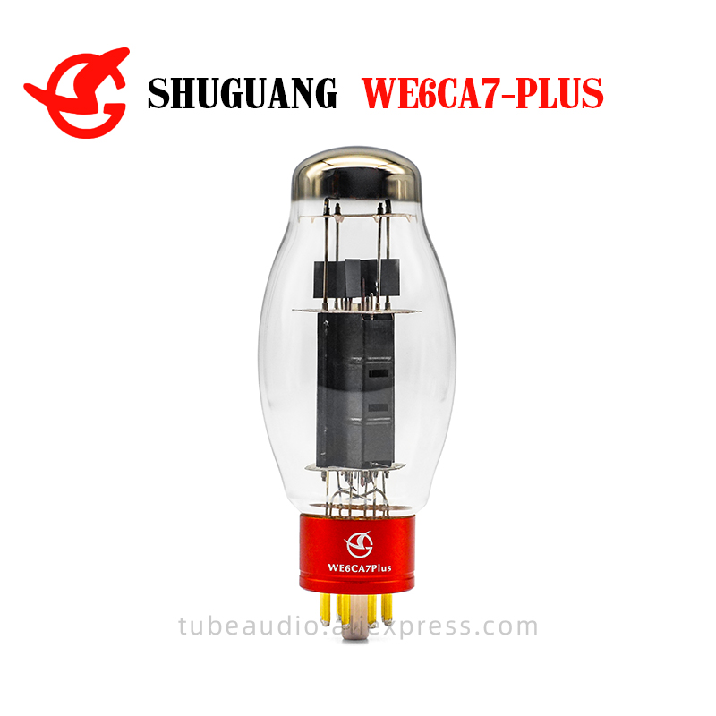 Diy Electronics Audio - 2026 SHUGUANG WE6CA7-PLUS Karbonizowana Anoda Lampowa