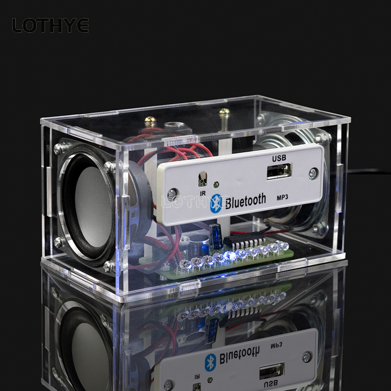 Diy Electronics Audio - Mini podwójny głośnik Bluetooth Audio 3W