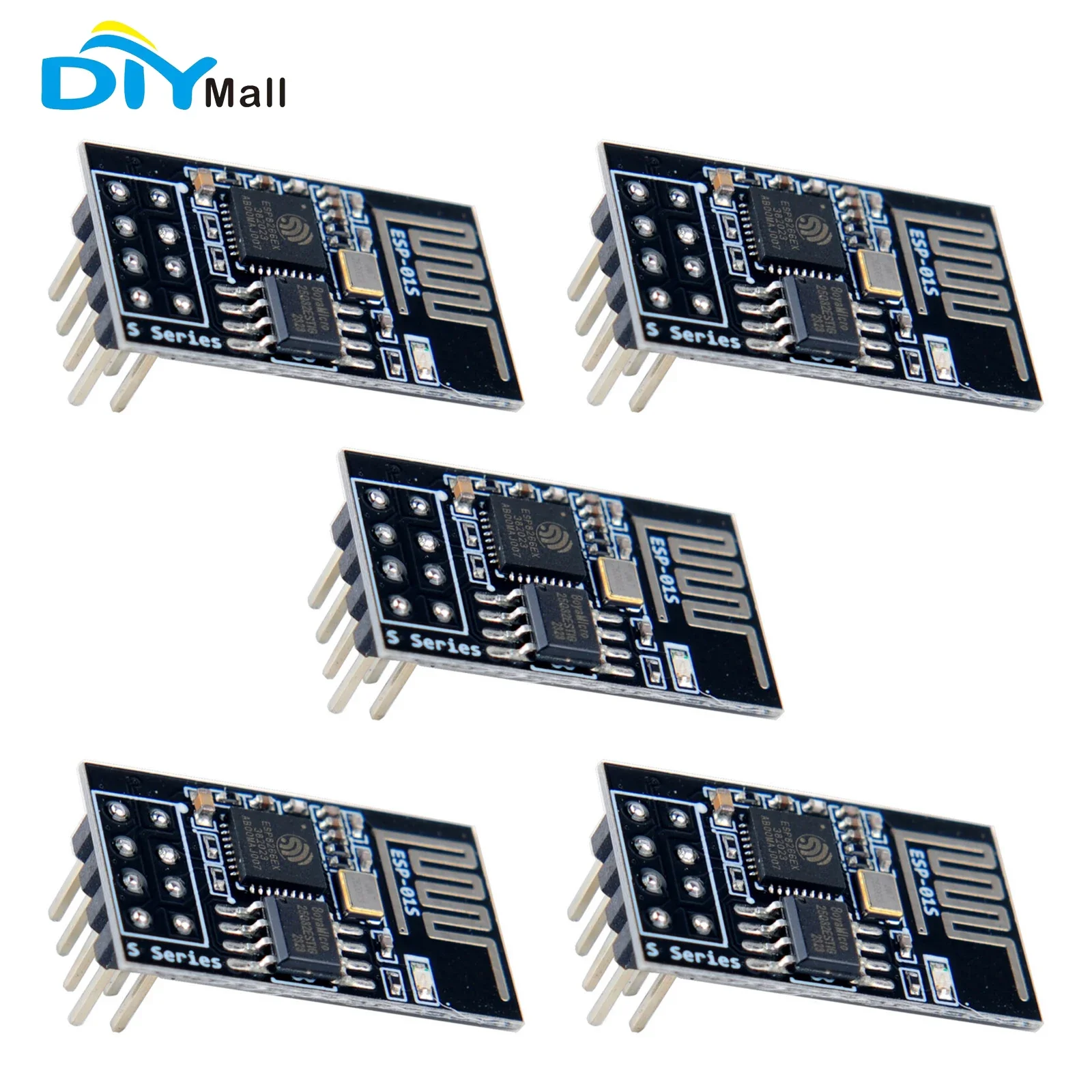 Diy Elektronik - Moduł WiFi ESP-01S ESP8266, 4MB Flash,