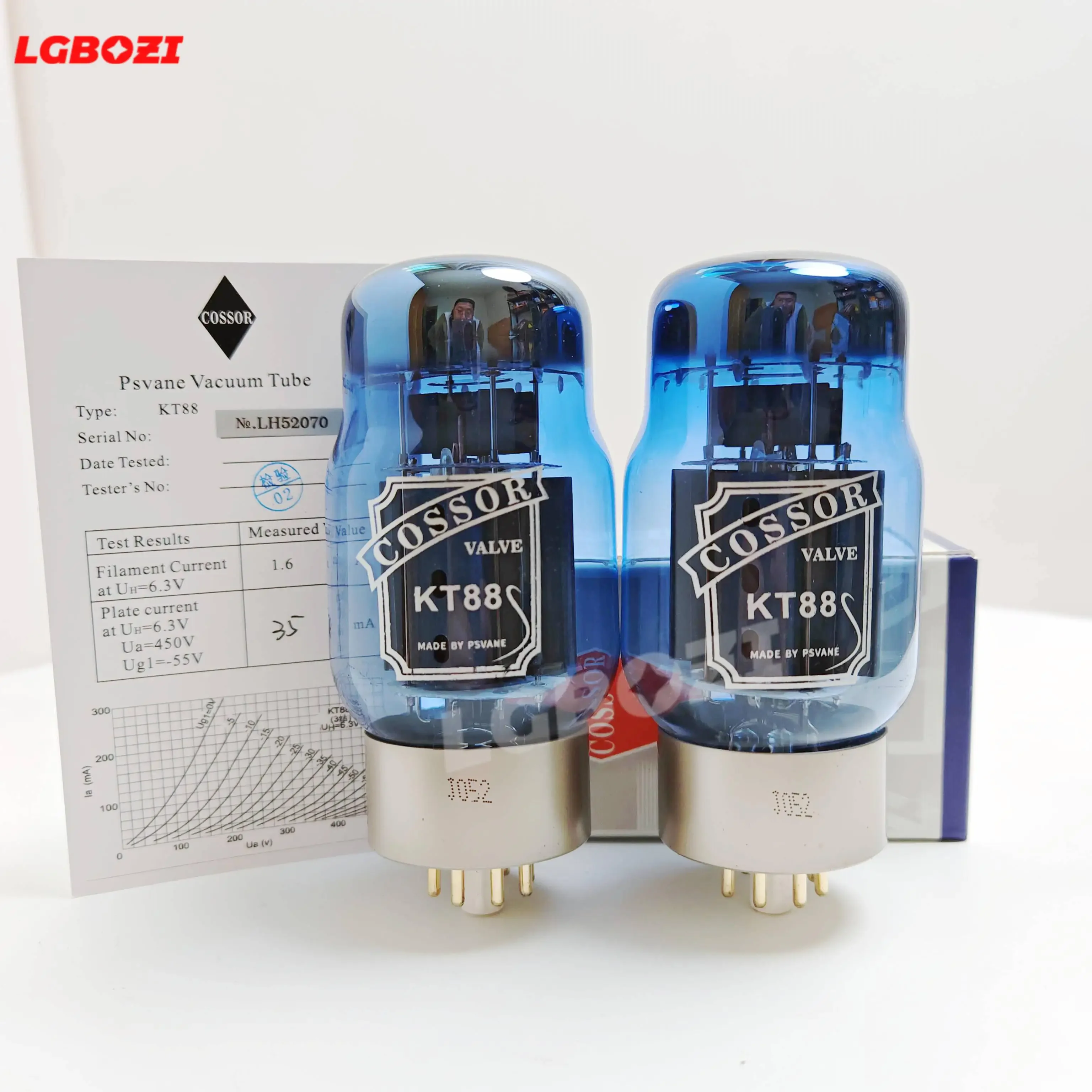 PSVANE COSSOR KT88 Vacuum Tube – Diy Electronics Audio recenzja i cena