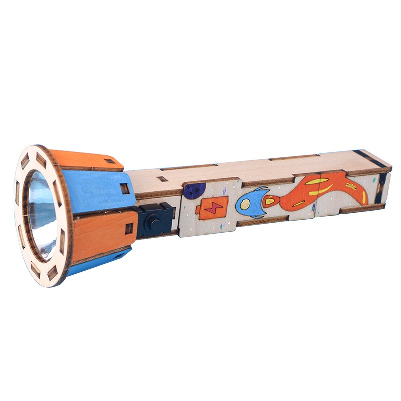 DIY drewniany zestaw latarki e – Diy Electronics Projects For Kids recenzja i cena