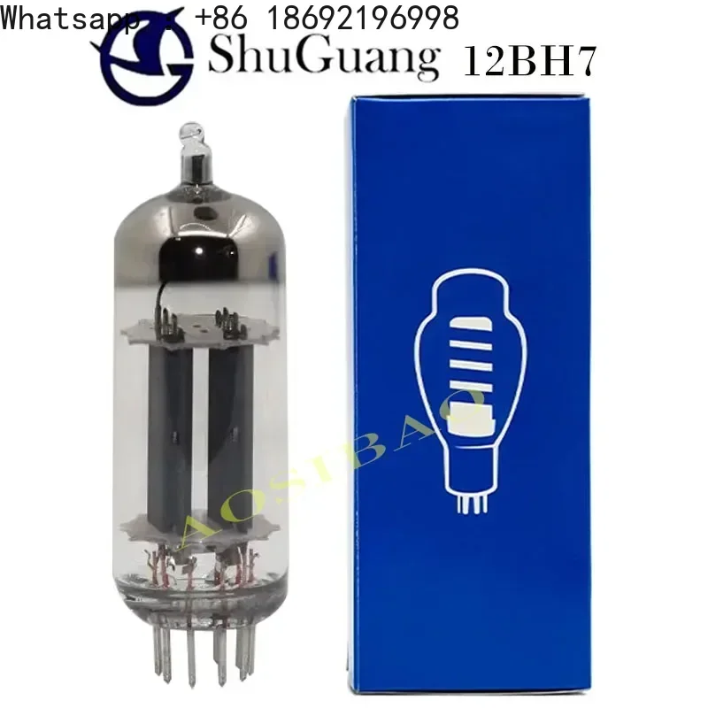Lampa próżniowa Shuguang 12BH7 – Diy Electronics Audio recenzja i cena