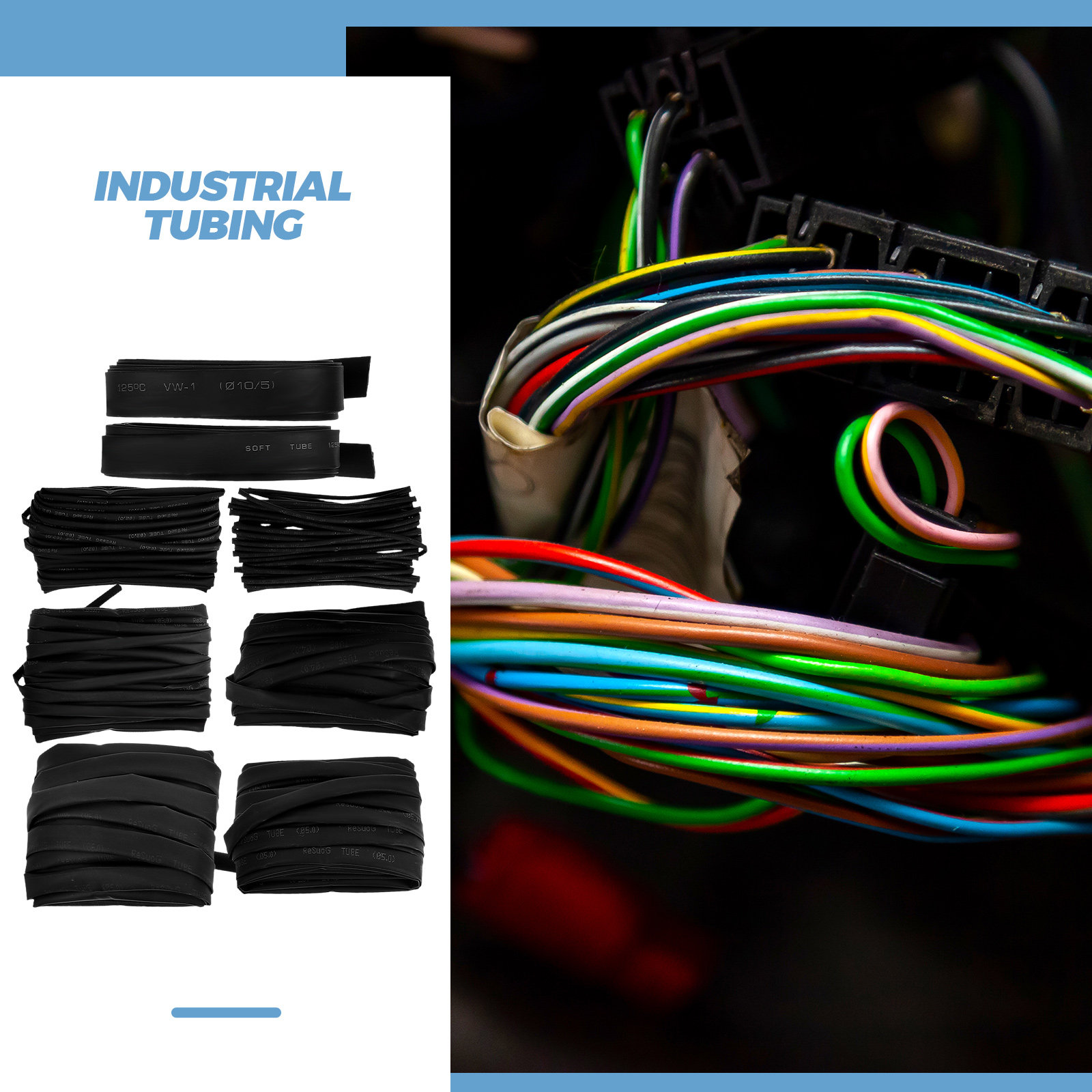 8 szt. wytrzymałych rur termok – Heat Shrink Tubing recenzja i cena