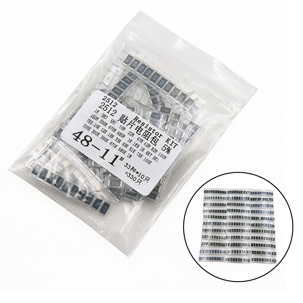 Zestaw rezystorów SMD 2512, 33 – Diy With Electronics recenzja i cena