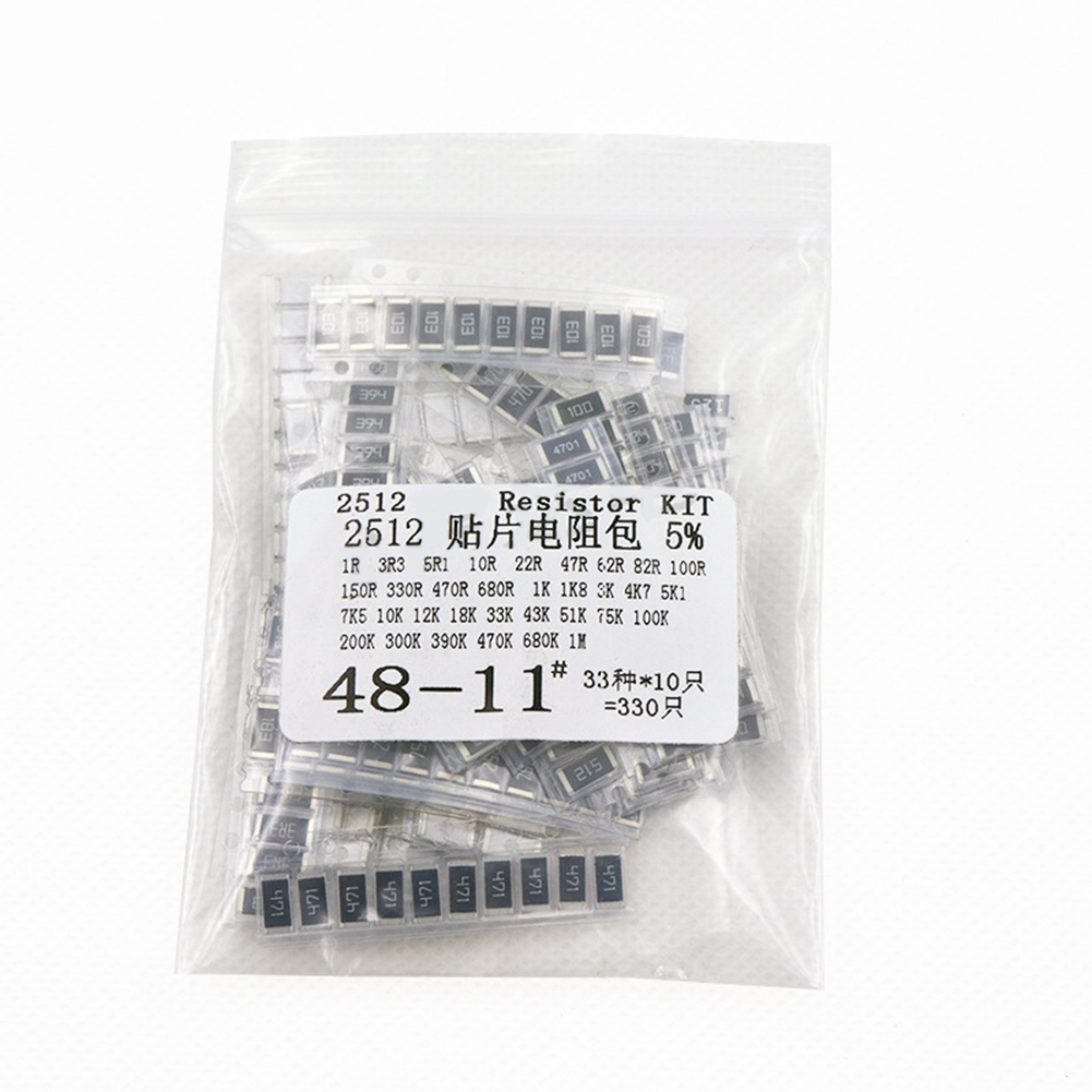 Zestaw rezystorów SMD 2512, 33 – Diy With Electronics recenzja i cena