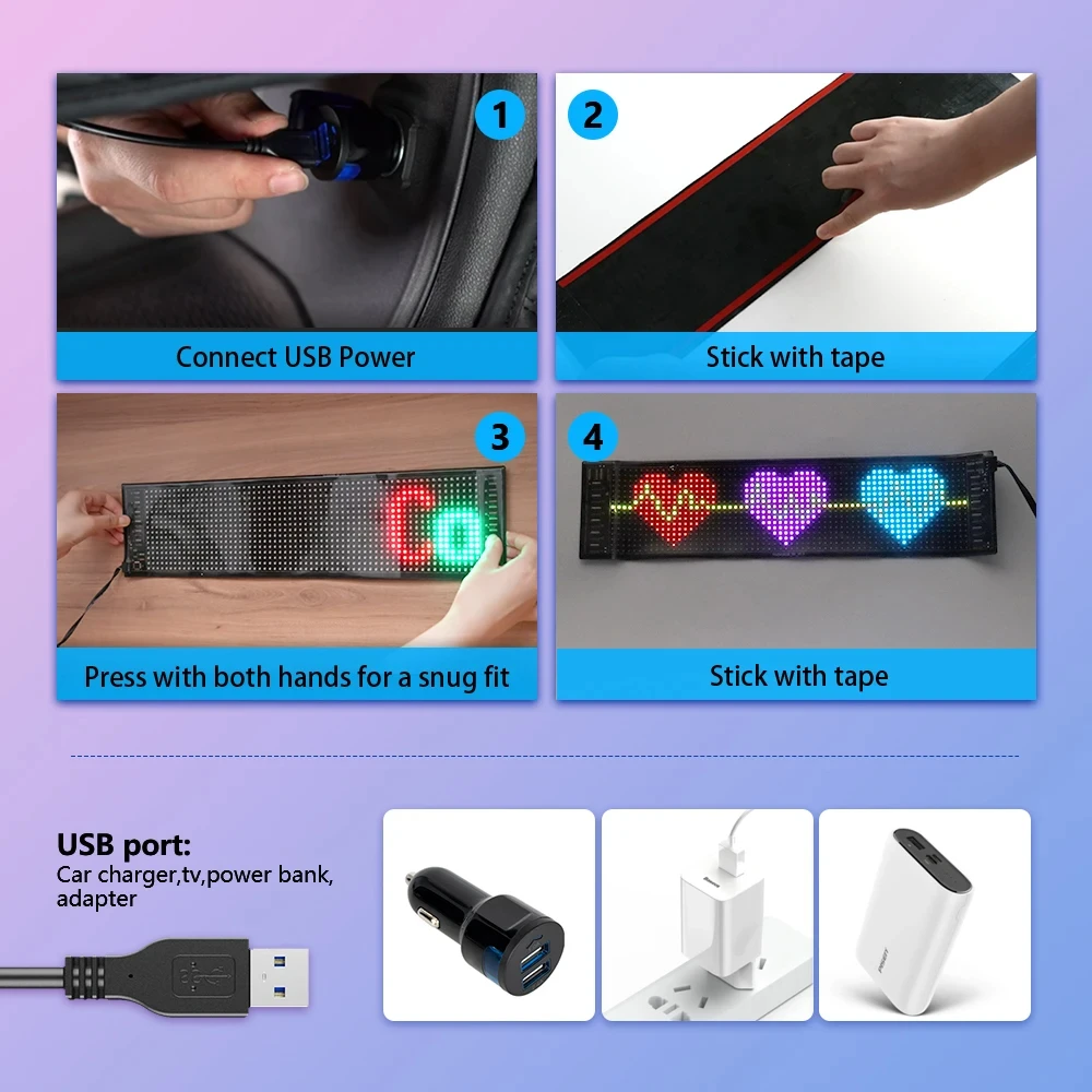 Panel LED DIY Matrix Pixel, wy – Diy Electric Car recenzja i cena
