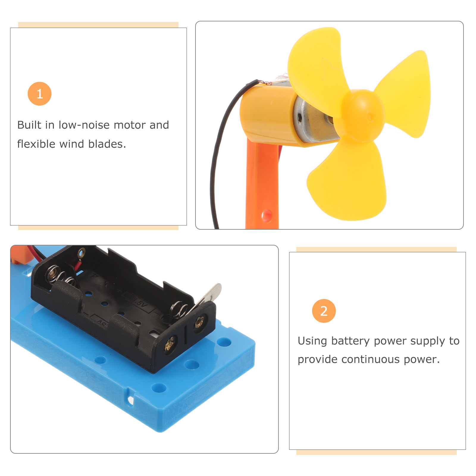Mini Wentylator Elektryczny -  – Diy Electronics Projects For Kids recenzja i cena