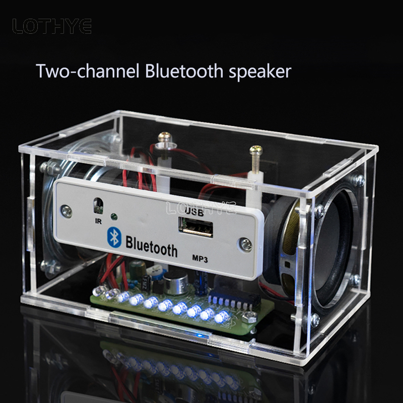 Mini podwójny głośnik Bluetoot – Diy Electronics Audio recenzja i cena