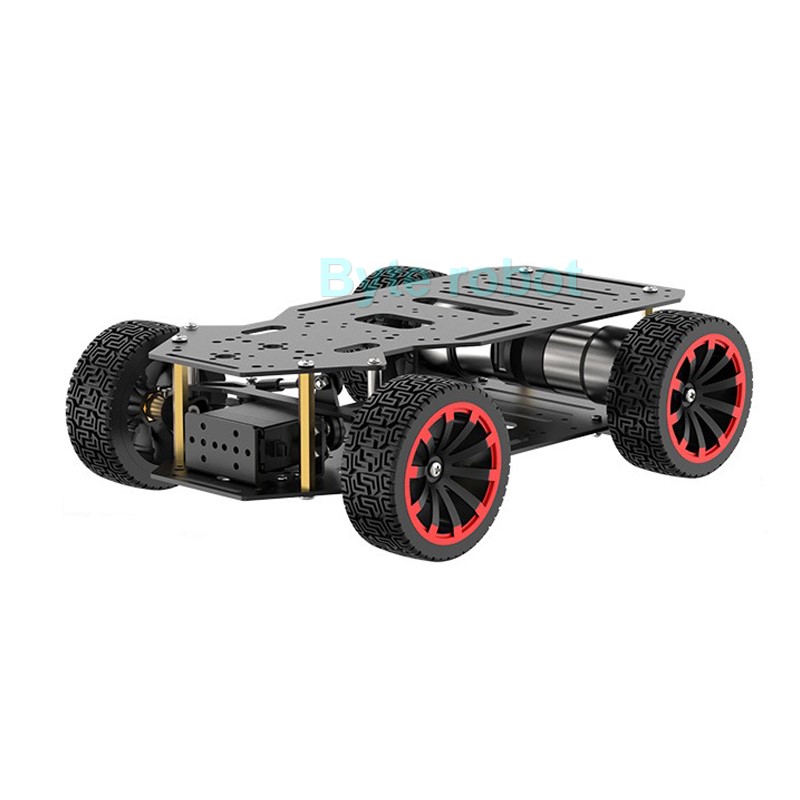 5KG Load 4WD Robot Car Metal A – Diy Electric Car recenzja i cena