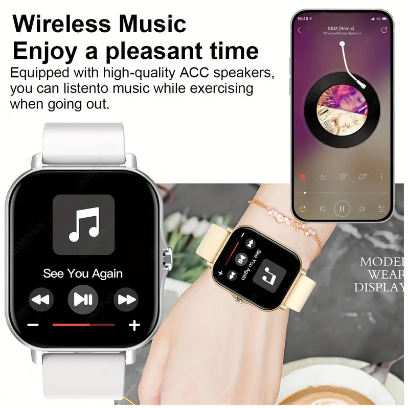 LAXASFIT Nowy Smartwatch dla K – Diy Electronics Audio recenzja i cena
